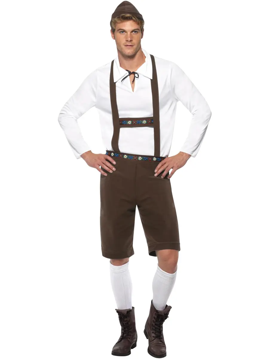 Smiffys Bavarian Man Costume XL - US Size 46-48 | Authentic Bavarian Dress for Men - view 3