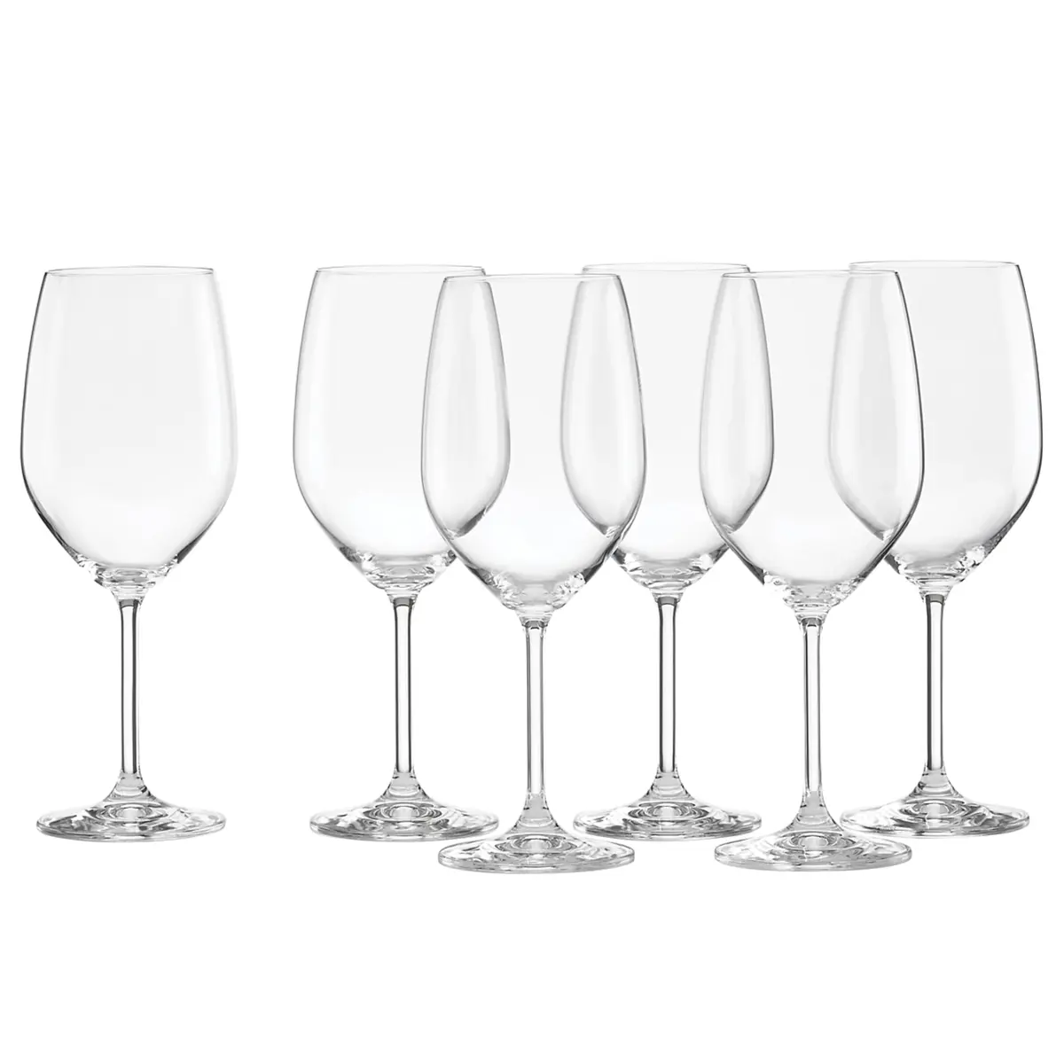 Lenox Tuscany Classics White Wine Glass Set, 6 Pack, 21 oz | Elegant European Glassware - main product image