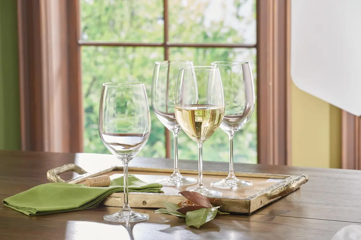 Lenox Tuscany Classics White Wine Glass Set, 6 Pack, 21 oz | Elegant European Glassware - view 6