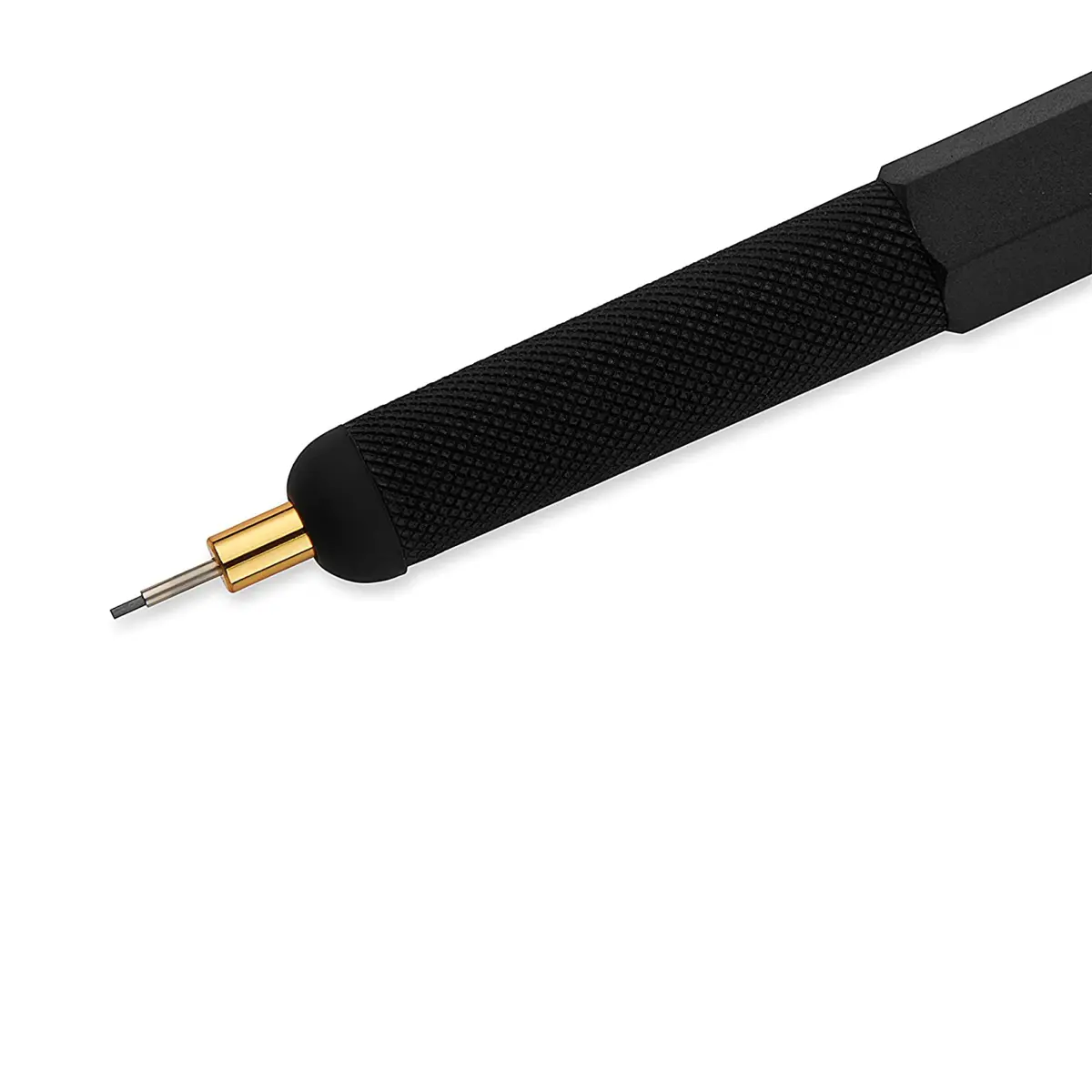 rOtring 800 Retractable Mechanical Pencil 0.5mm Black Metal Barrel | Drafting, Engineering, Architecture Professionals - view 2