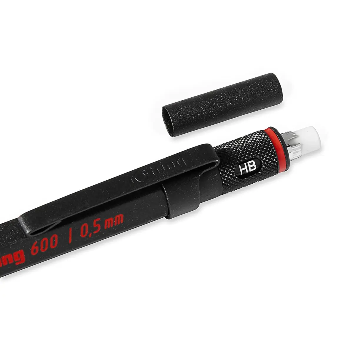 Rotring 600 Mechanical Pencil 0.5mm Black | Precision Drafting & Writing Tool - view 3