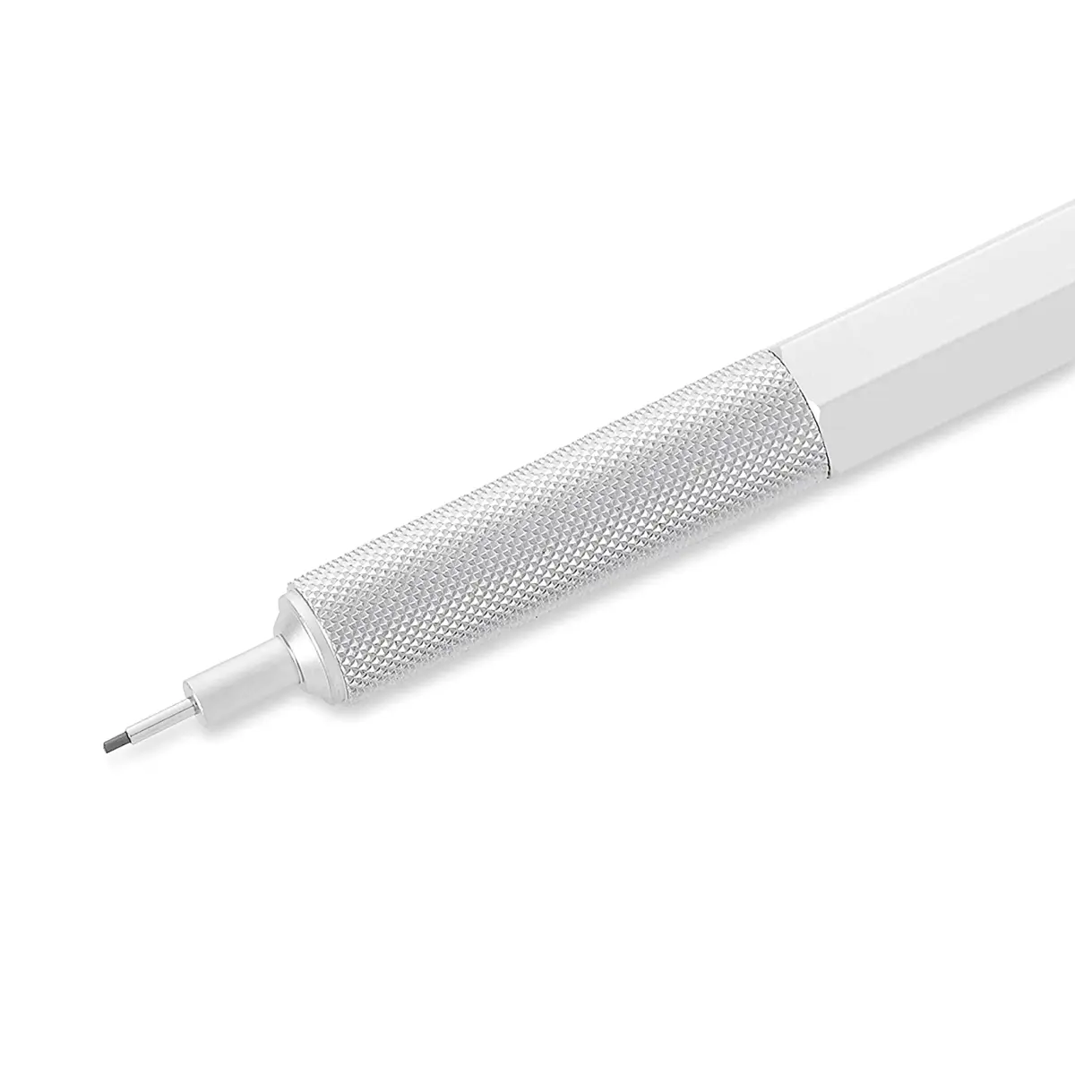rOtring 600 Mechanical Pencil 0.7mm Silver Metal Barrel | Precision Writing Instrument for Technical Drawing - view 2