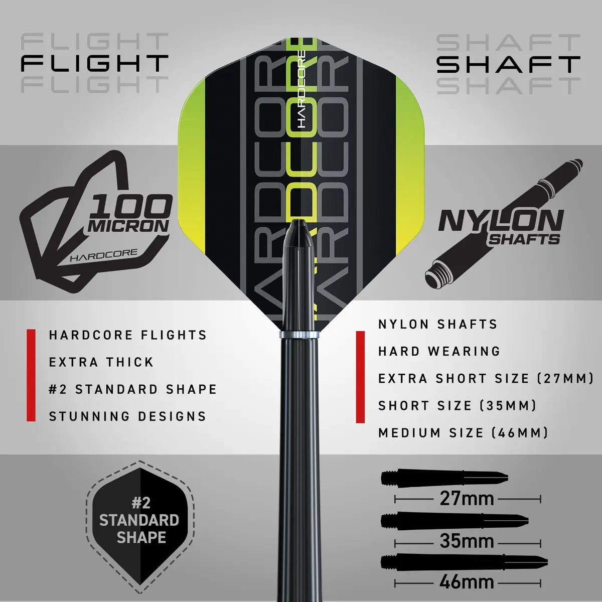 RED DRAGON Professional Darts Accessories Kit - 200+ Pieces | Multi-Coloured Nylon - view 5