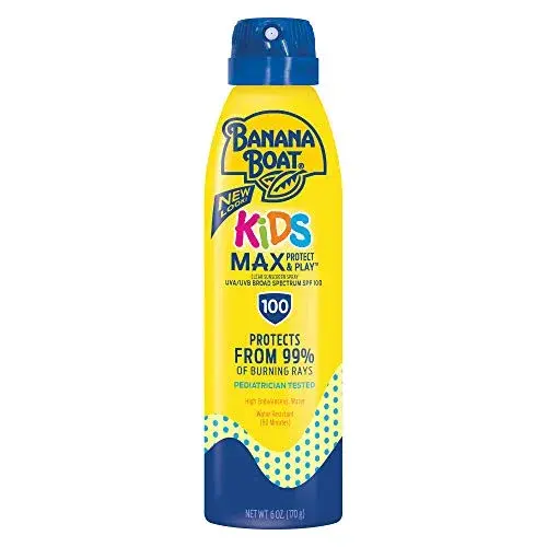 Banana Boat Kids Sport SPF 50 Sunscreen Spray 177ml (6oz) | Tear-Free, Sting-Free Protection - main product image