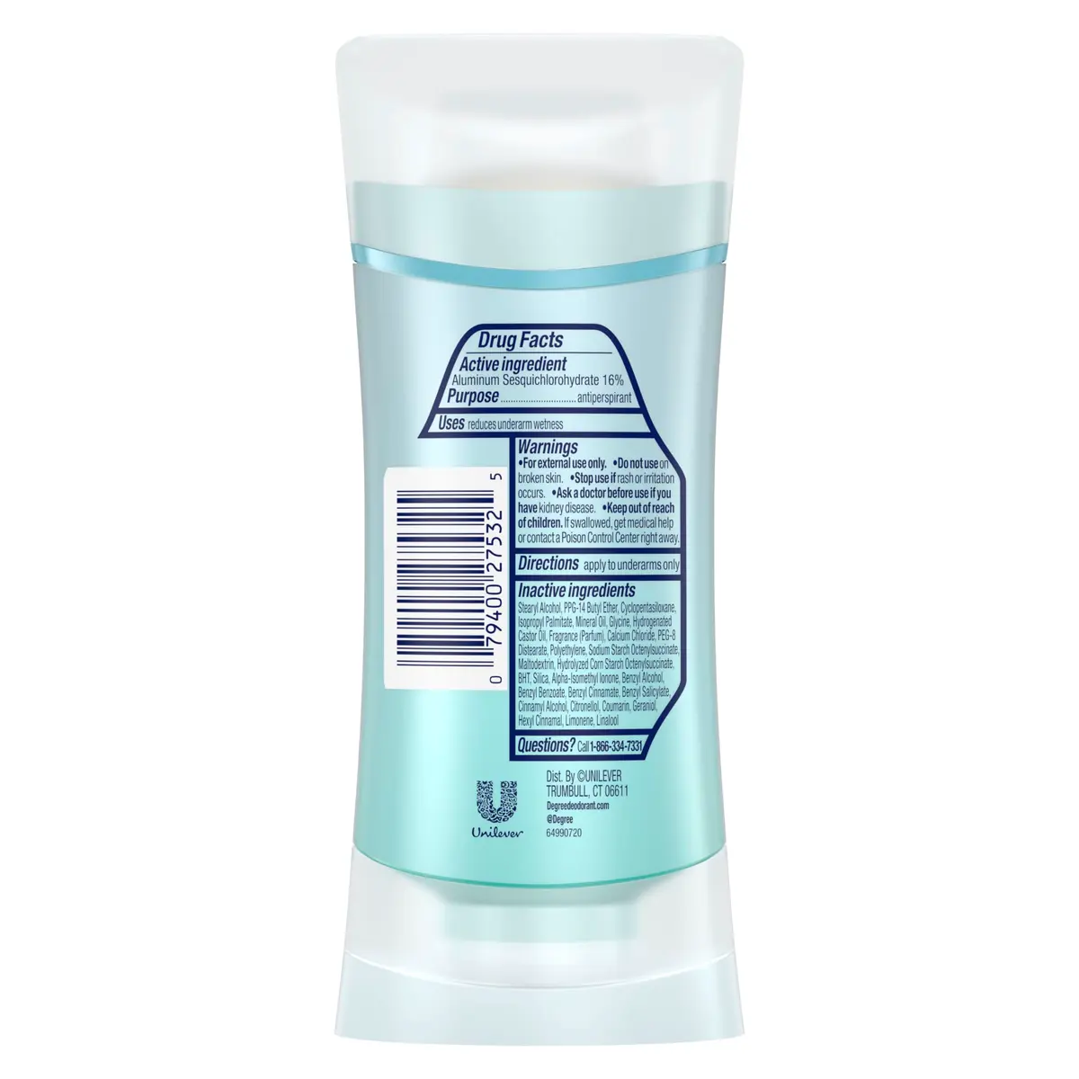 Degree Sheer Powder Advanced Protection Antiperspirant Deodorant for Women, 2.6 oz | 72-Hour Sweat & Odor Control, Body Heat Activated - view 2