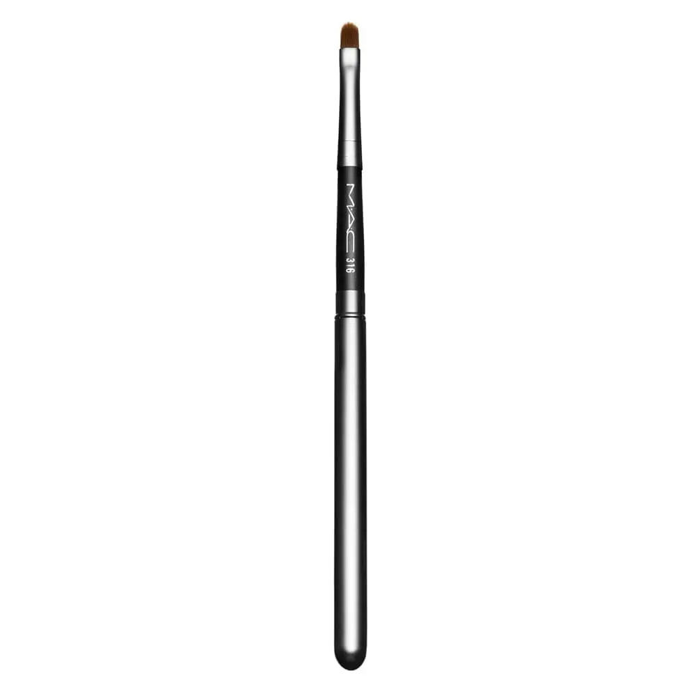 MAC Lip Brush #316 | Precise Lip Application with Wooden Handle (4.3in x 0.1in x 5in) - main product image