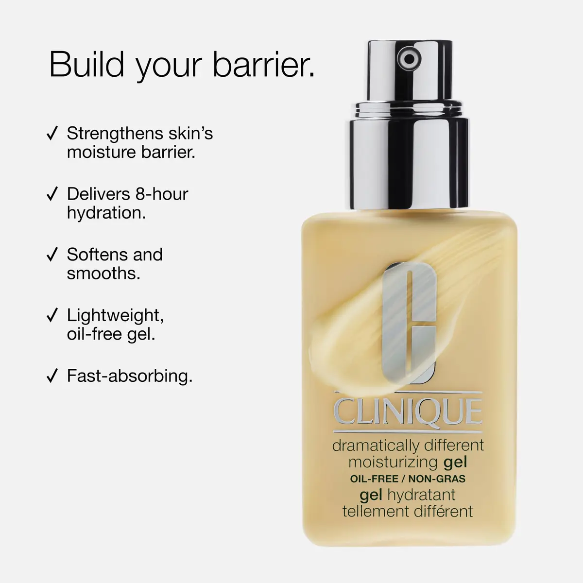 Clinique Dramatically Different Moisturizing Gel | Oil-Free Face Moisturizer for Combination & Oily Skin | 6.7 Fl Oz - view 2