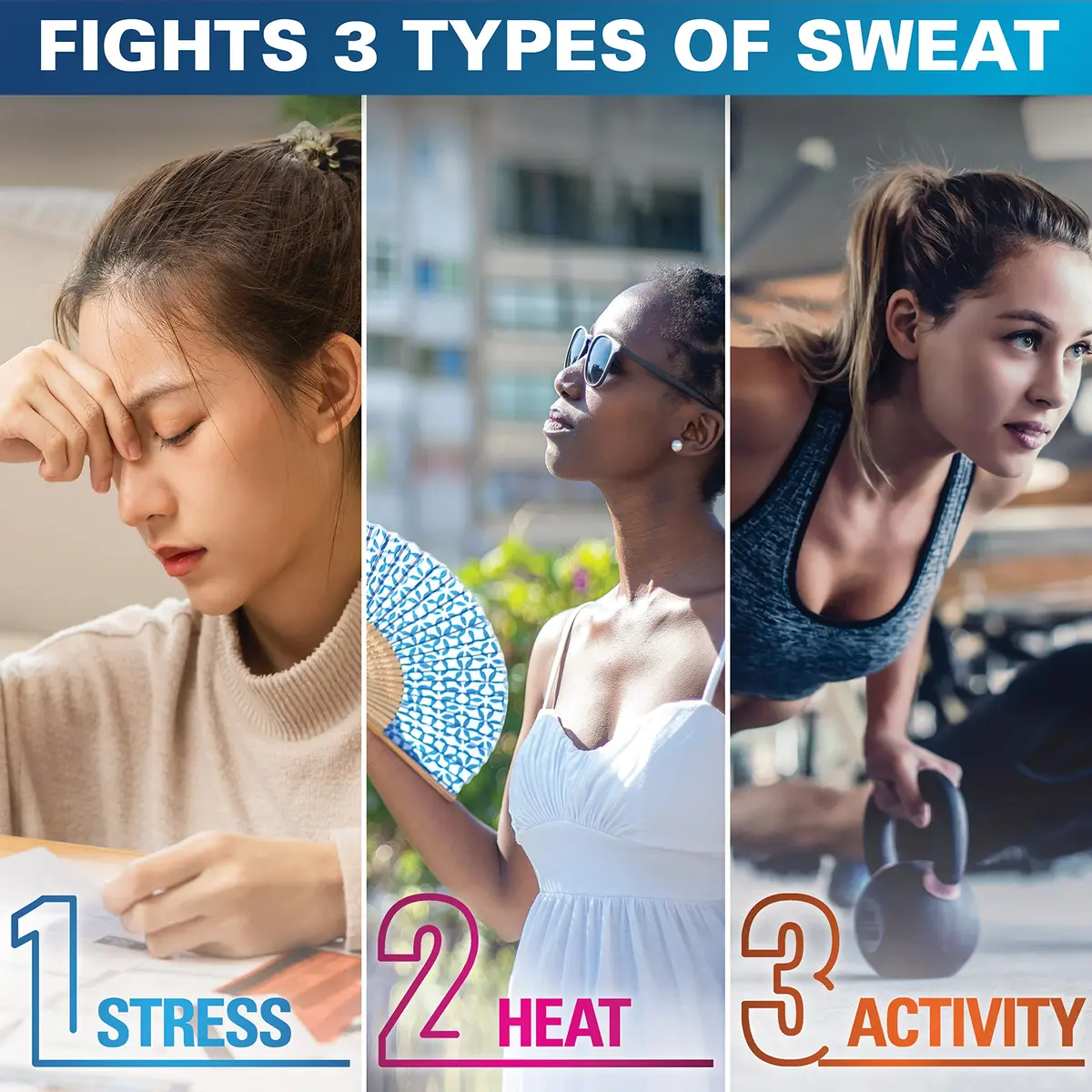 Secret Clinical Strength Stress Response Antiperspirant & Deodorant, Serene Citrus 48g (1.6 Oz) | 4x Stress Sweat Protection - view 2