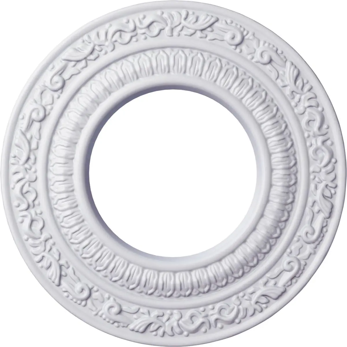 Ekena Millwork Andrea Ceiling Medallion 21cm (8 1/8") OD x 11cm (4 1/8") ID x 1.3cm (1/2") P - main product image