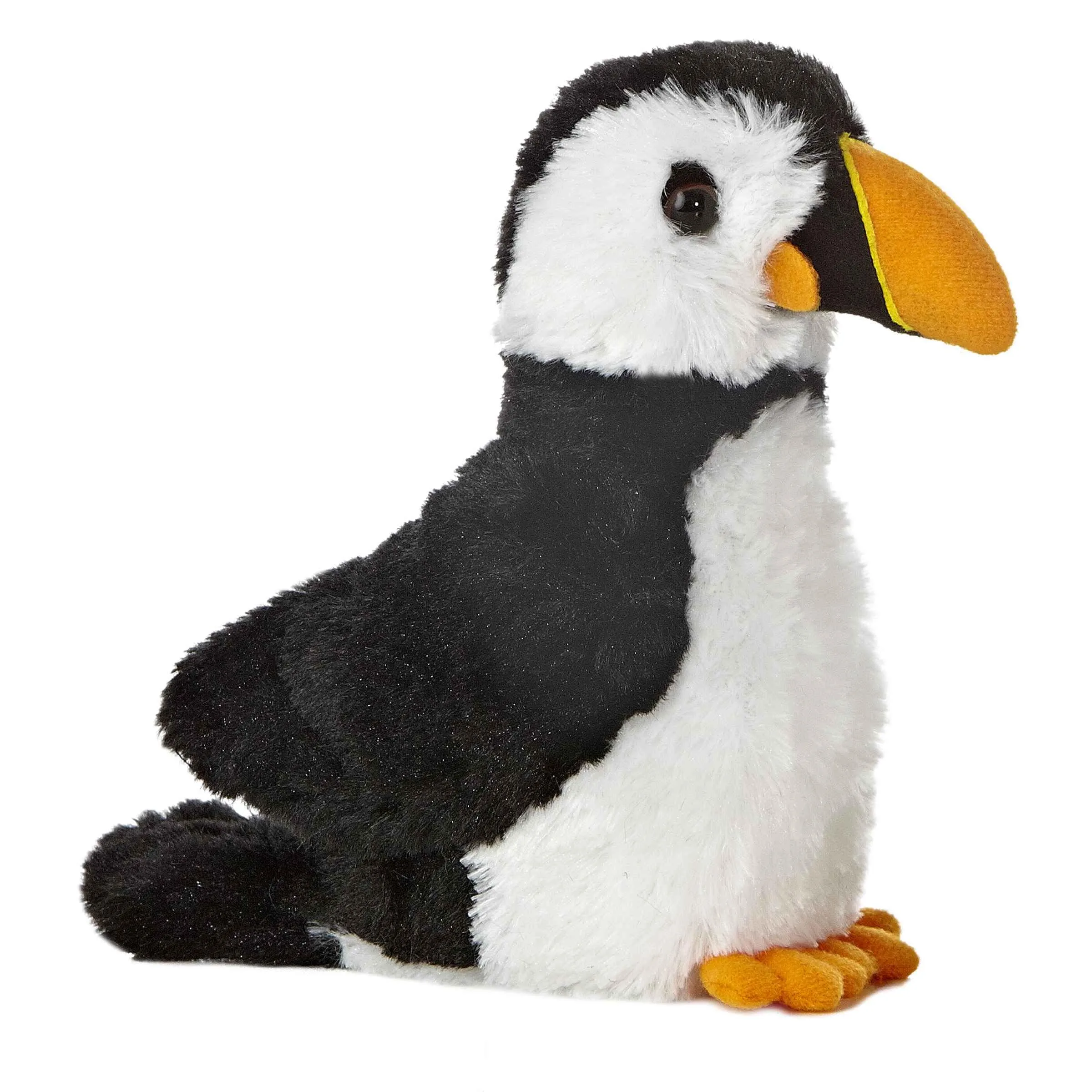 Aurora Adorable Mini Flopsie Puffin Stuffed Animal 6.5 Inches | Soft, Durable, and Cute - main product image
