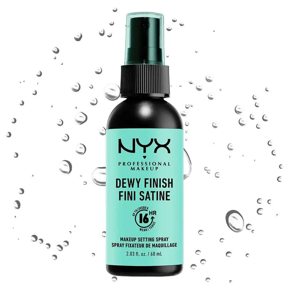 NYX PROFESSIONAL MAKEUP Makeup Setting Spray - Dewy Finish, Vegan Formula | Lightweight Face Mist for 16HR Wear - view 8
