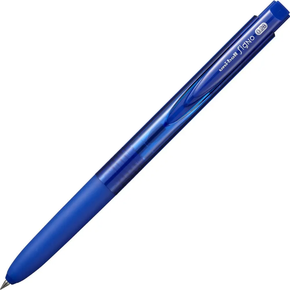 Uni-Ball Signo RT1 Rollerball Pen 0.28mm Blue | Japanese Fine Point Writing Instrument - main product image