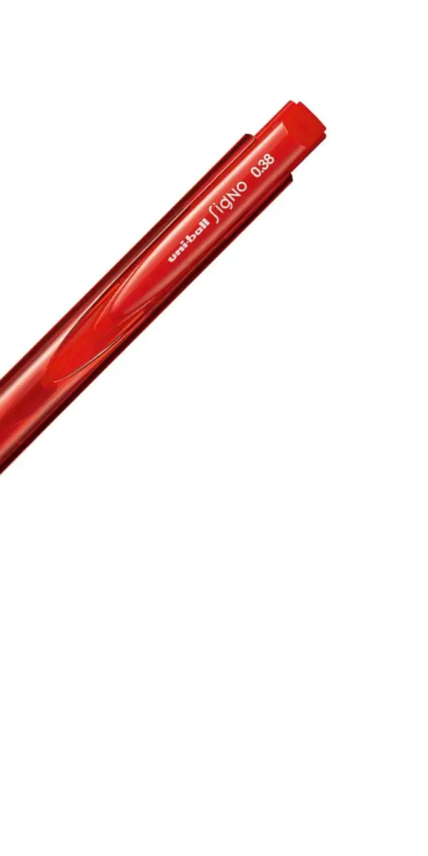 Uni-Ball Signo RT1 Ballpoint Pen 0.38mm Red | Smooth Ink Flow - view 3