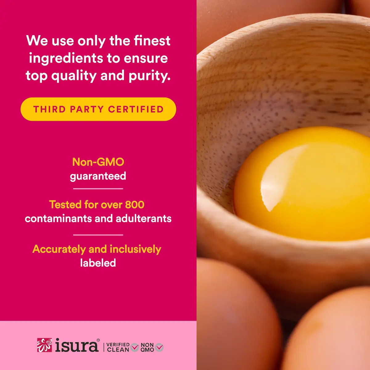 Natural Factors NEM Natural Eggshell Membrane Joint Comfort & Flexibility 60 Capsules | Supports Healthy Connective Tissue - view 5