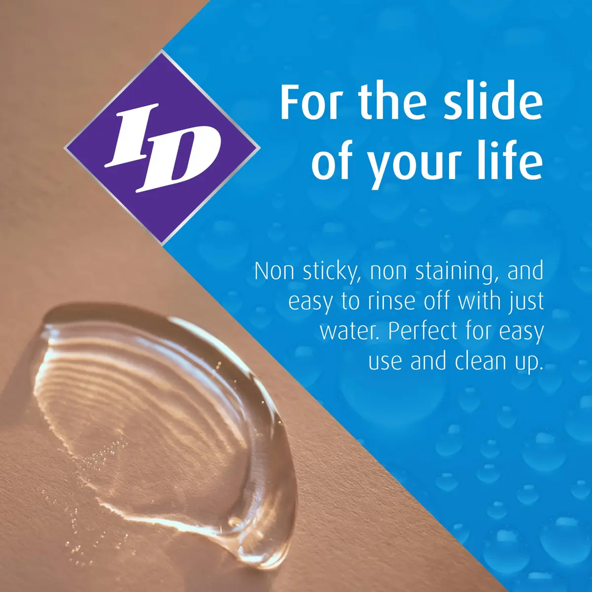 ID Lubricants ID Glide 2.2 fl oz Water Based Personal Lubricant Hypoallergenic for Men Women & Couples | Natural Feel - view 3