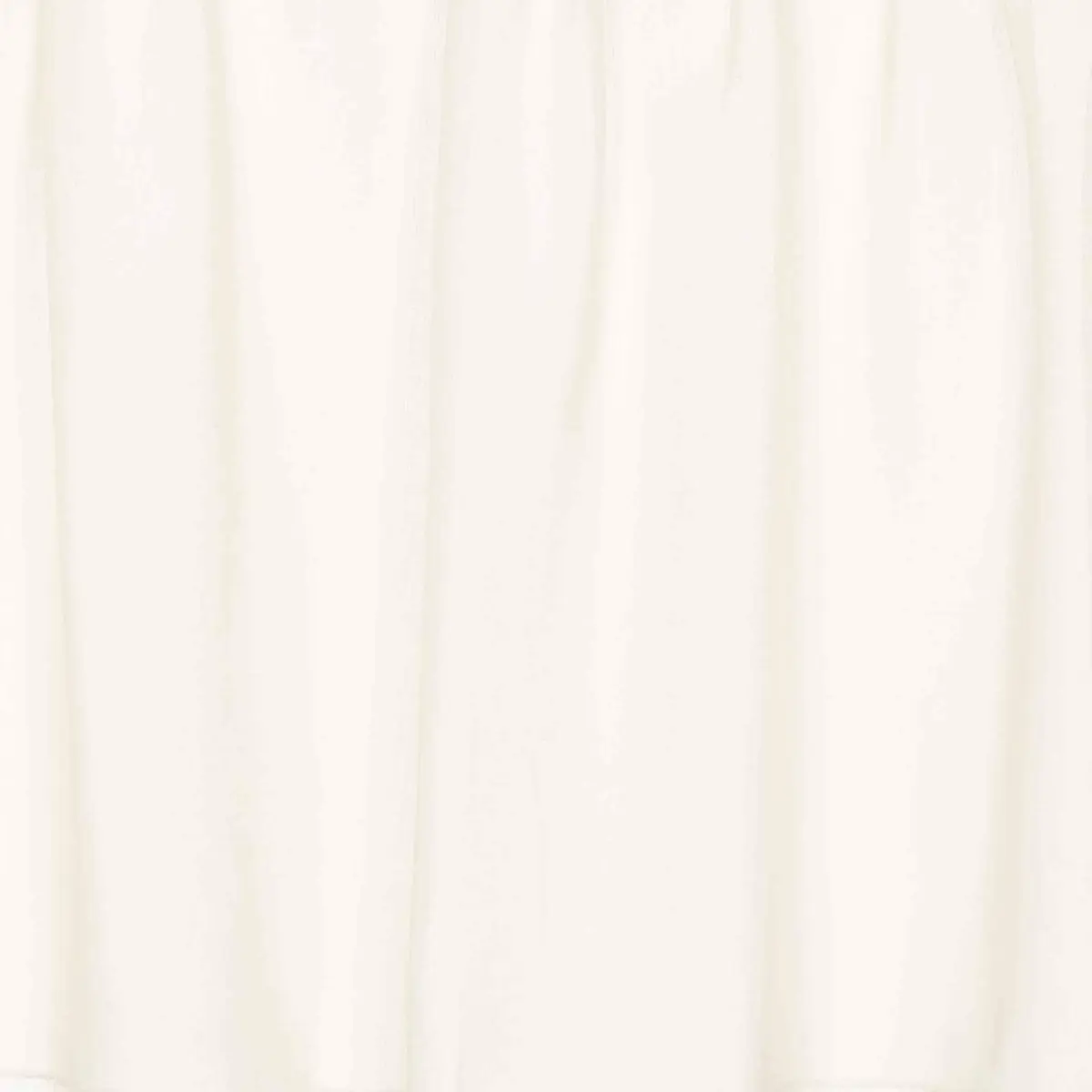 VHC Brands Tobacco Cloth Tier Fringed Curtains 36x36 inch | Sheer White Farmhouse Decor - view 6