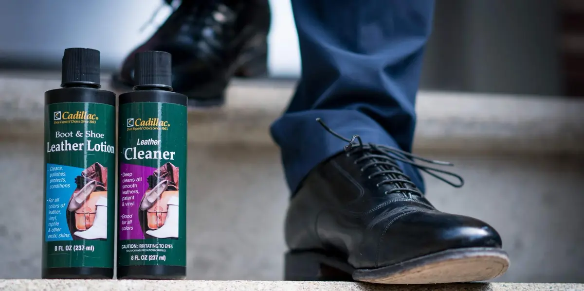 Cadillac Boot and Shoe Leather Lotion 473ml (16 Fl Oz) | Revitalizes Leather Goods - view 3
