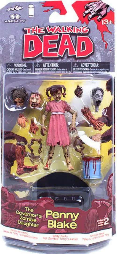 McFarlane Toys The Walking Dead Penny Action Figure 12.7cm (5 inch) | Zombie Collectible - view 2
