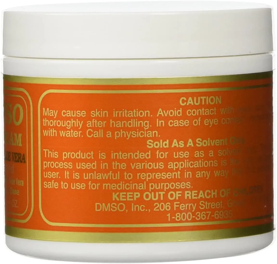 DMSO Rose Scented Cream 2 oz (59 ml) | FDA Approved Skin Moisturizer - view 2