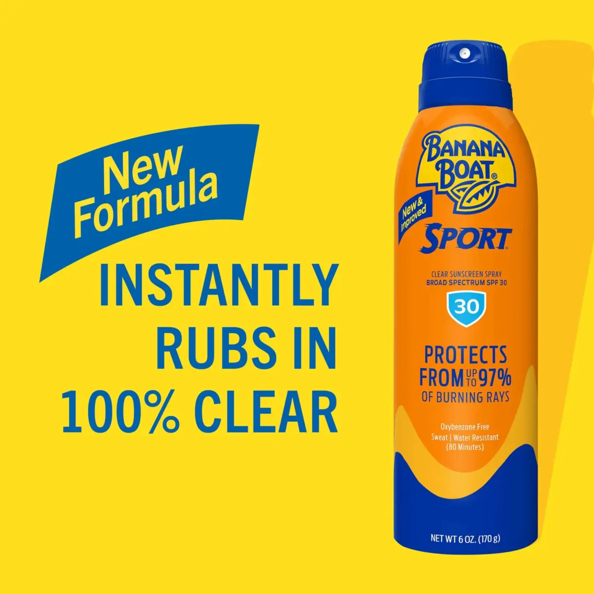 Banana Boat Sport Ultra SPF 30 Sunscreen Spray 177ml (6 oz Twin Pack) | Sweat & Water Resistant 80 Min - view 2