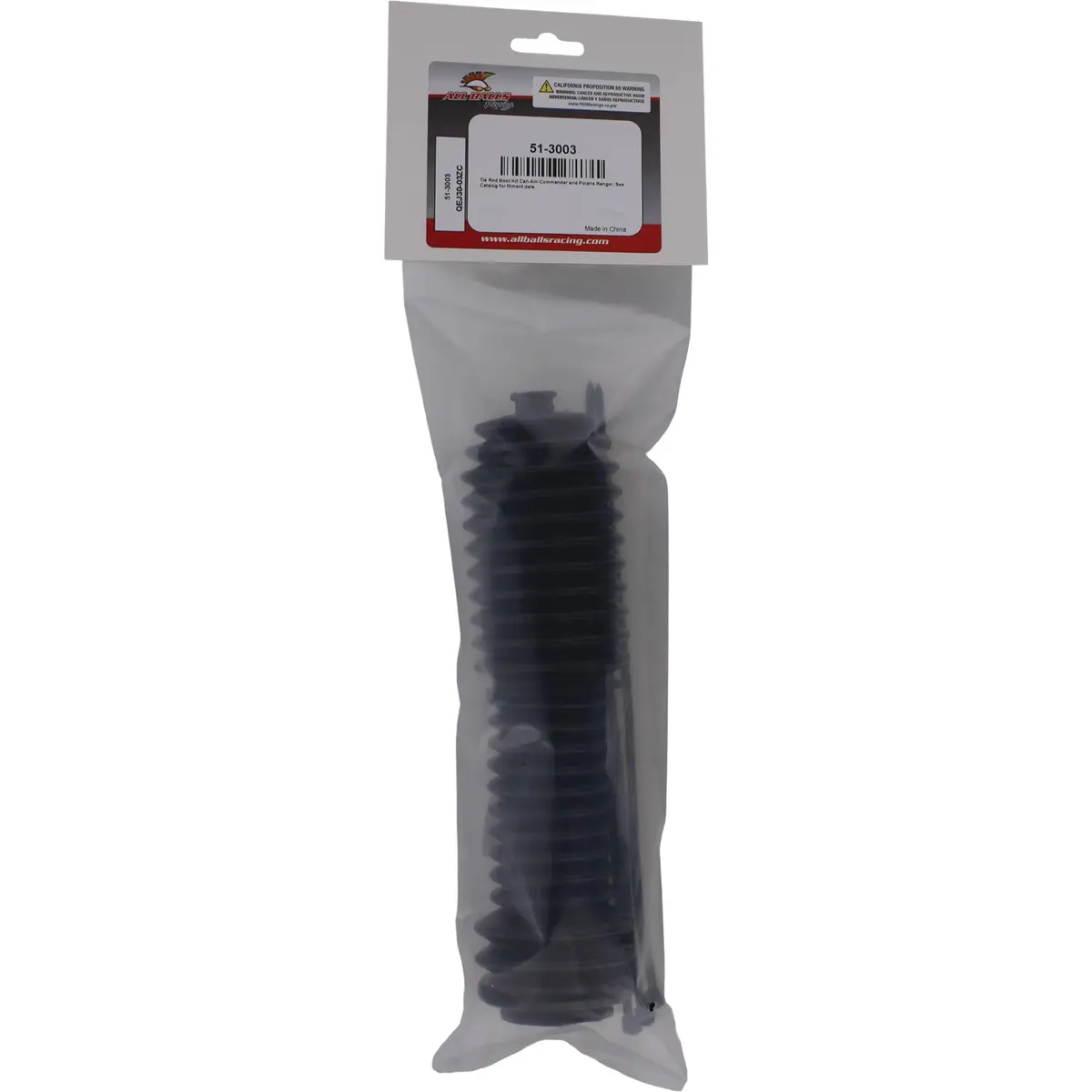 All Balls Tie Rod Boot Kit for Polaris UTV 900 1000 2005-2018 | OEM-Quality Rubber Replacement - view 4