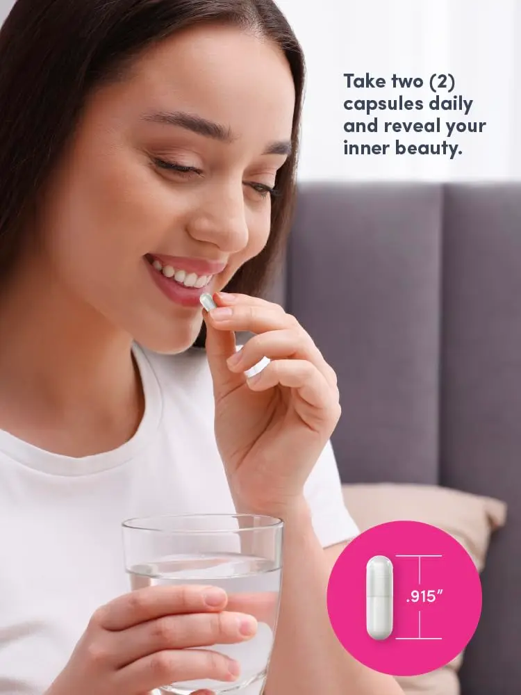 NeoCell Keratin Hair Volumizer 60 Capsules | Hair, Skin & Nails Support - view 7