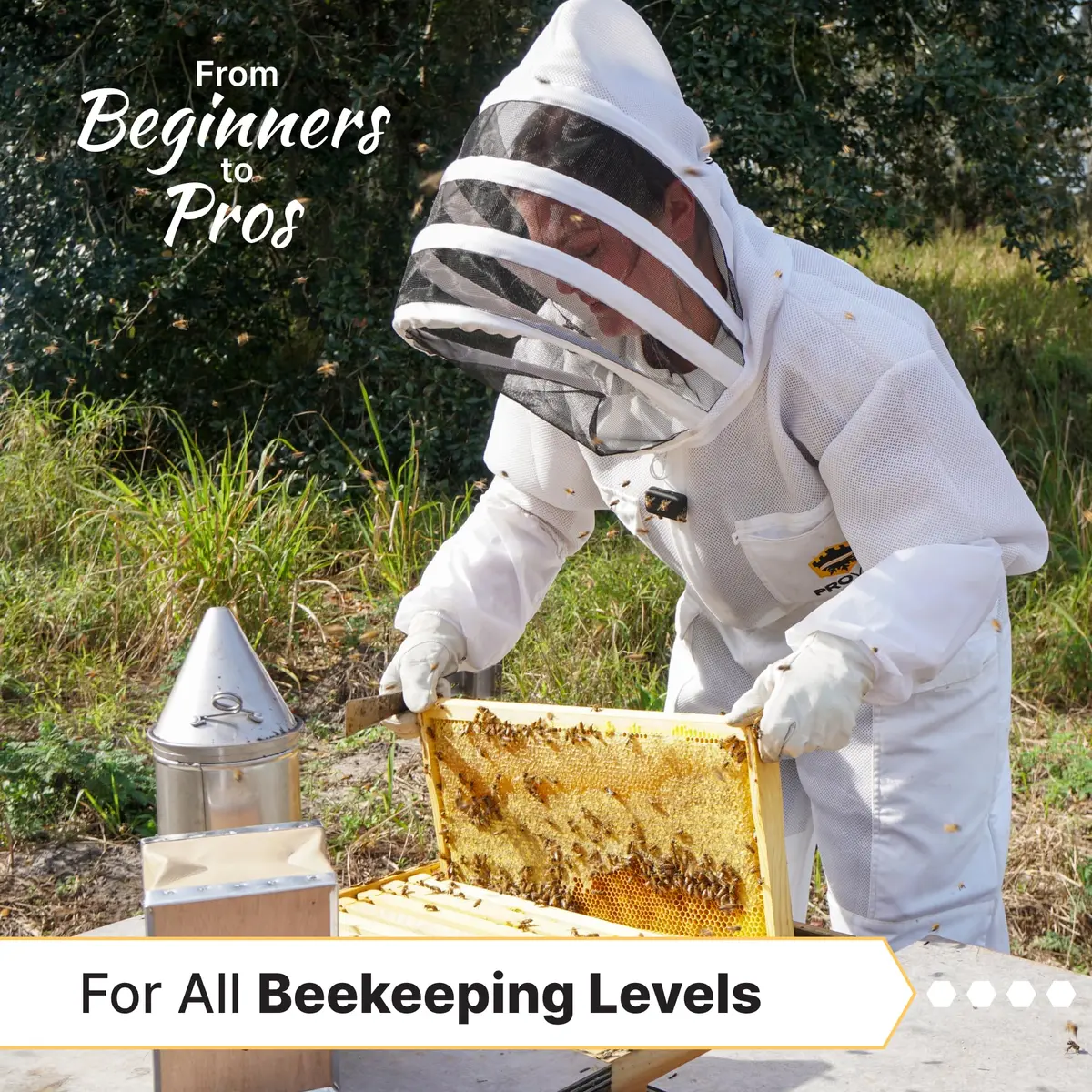 Mann Lake 10-Frame Deep Hive Kit, 9⅝" Bee Hive Body, Unpainted | Durable Pine, Ready to Use - view 3