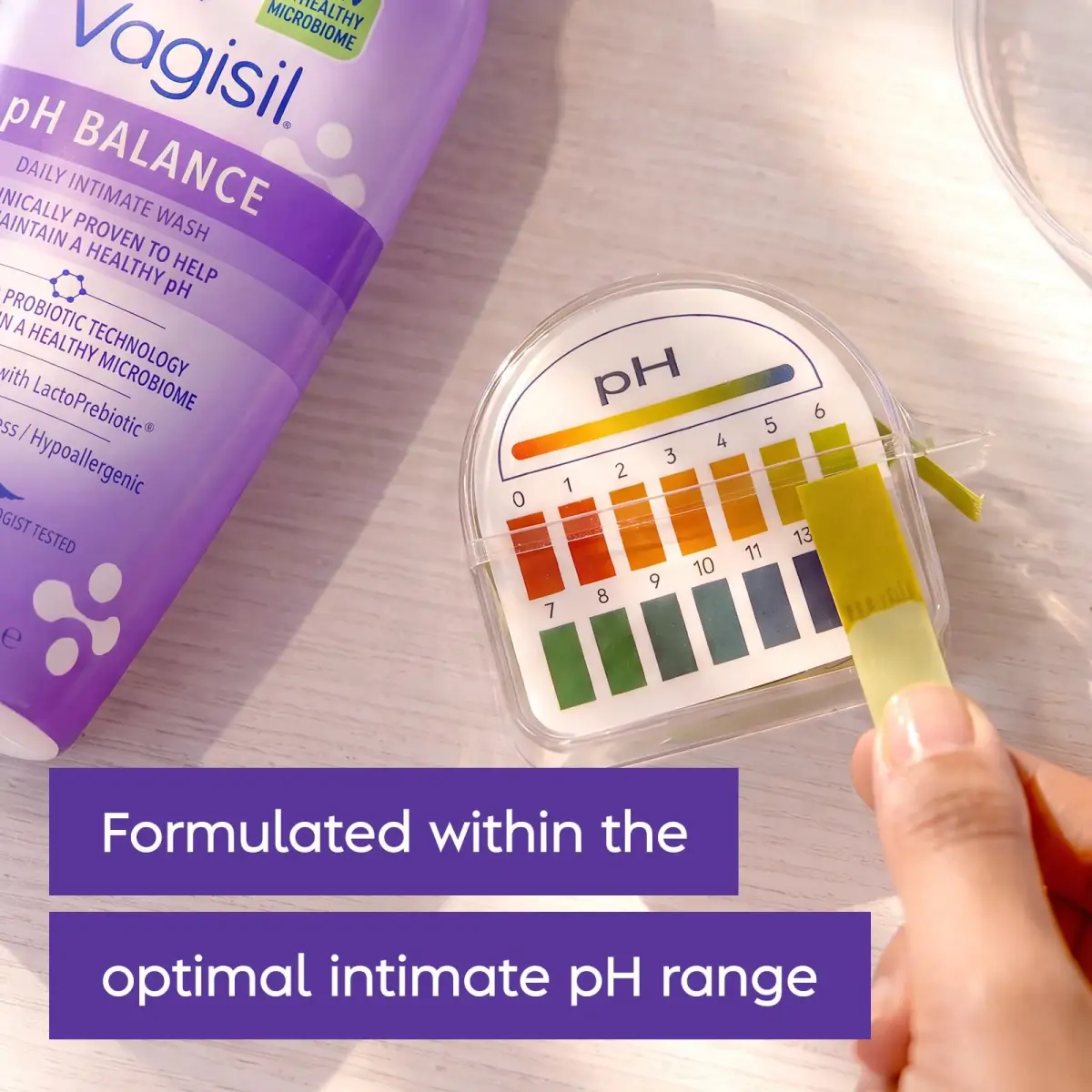 Vagisil pH Balance Feminine Wash 355ml (12 Fl Oz) | Gynecologist Tested for Sensitive Skin - view 4