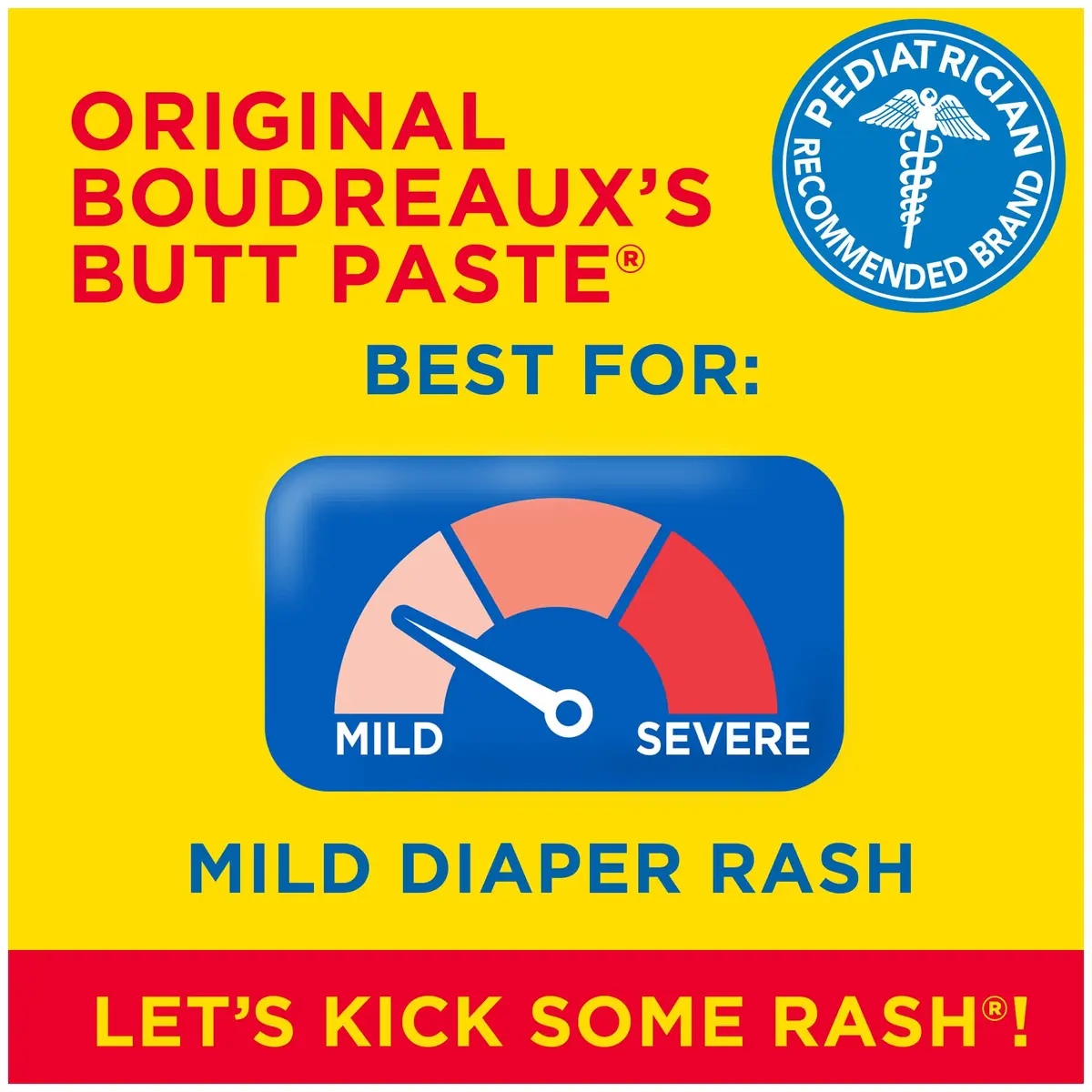 Boudreaux's Butt Paste Diaper Rash Cream 59ml (2 oz) | Dermatologist-Tested Skin Protectant - view 2
