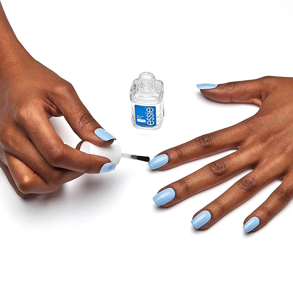 essie All-In-One Base Coat + Top Coat + Strengthener Nail Polish 13.5ml (0.46 Fl Oz) | Argan Oil Infused - view 4