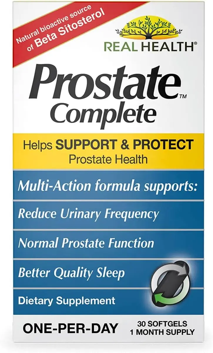 Real Health Prostate Complete - Prostate Health Supplements for Men, 30 Ct | Supports Healthy Prostate & Urinary Flow - view 8