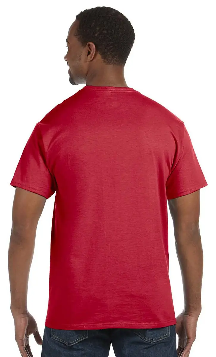 Jerzees Dri-Power 50/50 Cotton/Poly Long Sleeve T-Shirt S Kiwi | Moisture-Wicking Casual Fit - view 3