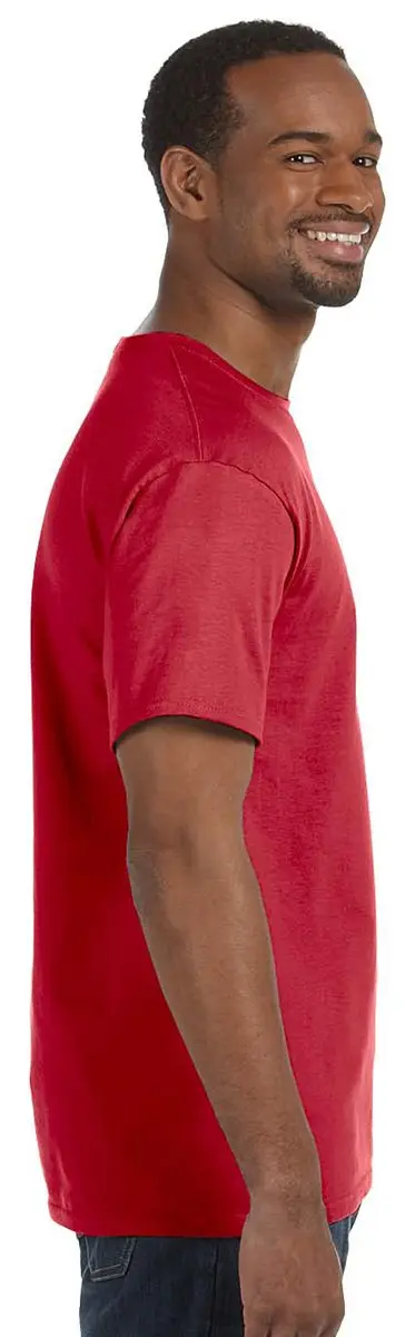 Jerzees Dri-Power 50/50 Cotton/Poly Long Sleeve T-Shirt S Kiwi | Moisture-Wicking Casual Fit - view 4