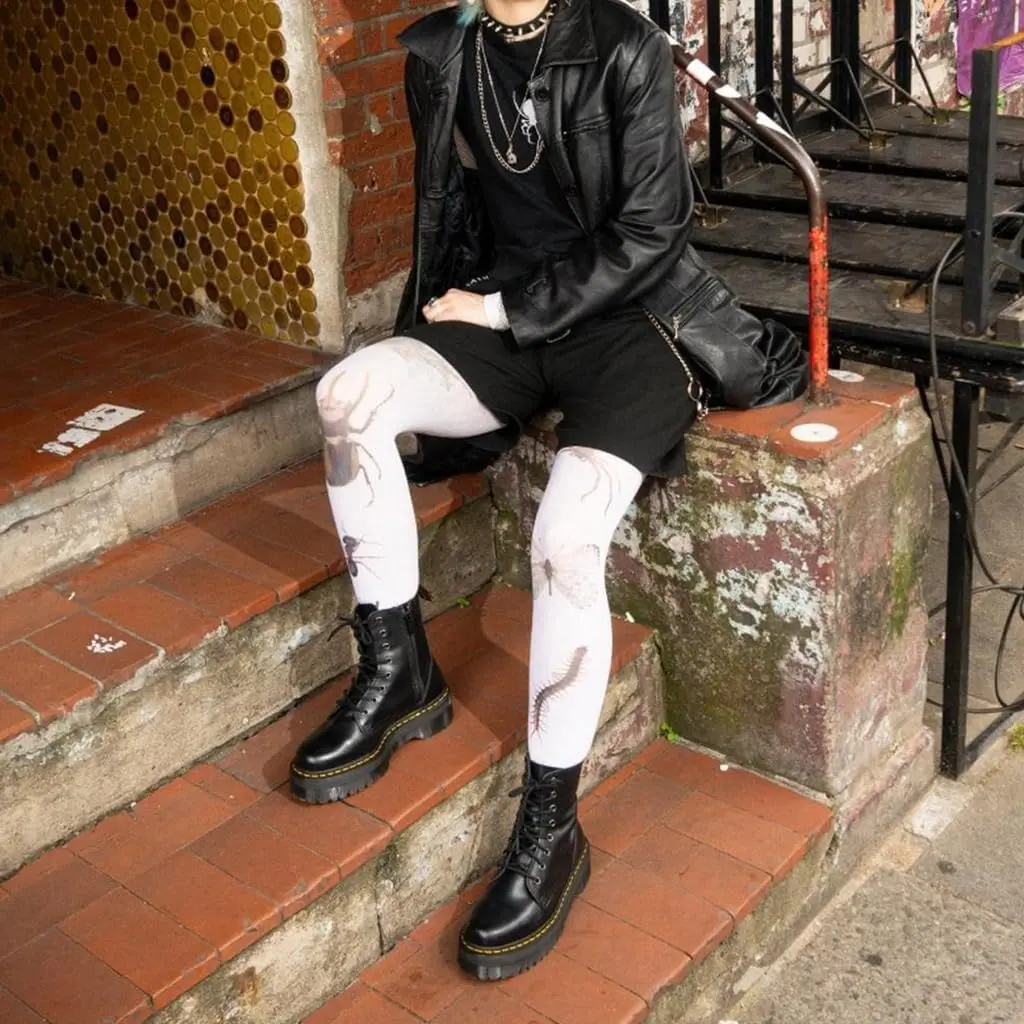 Dr. Martens Jadon 8-Eye Leather Platform Boot for Men and Women, Black Polished Smooth, 6 US Women/5 US Men | Edgy, Durable & Iconic - view 3