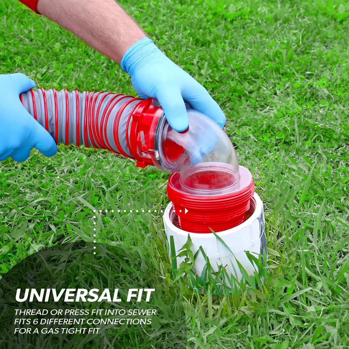 Valterra Viper 20-Foot RV Sewer Hose Kit | Durable UV-Protected TPE, Collapsible & Leak-Proof (70-120 chars) - view 5