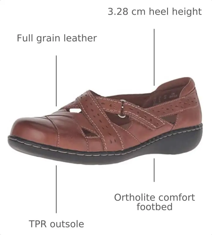 Clarks Women's Ashland Spin Q Slip-on Loafer 12 Narrow | Lightweight Leather Comfort - view 3