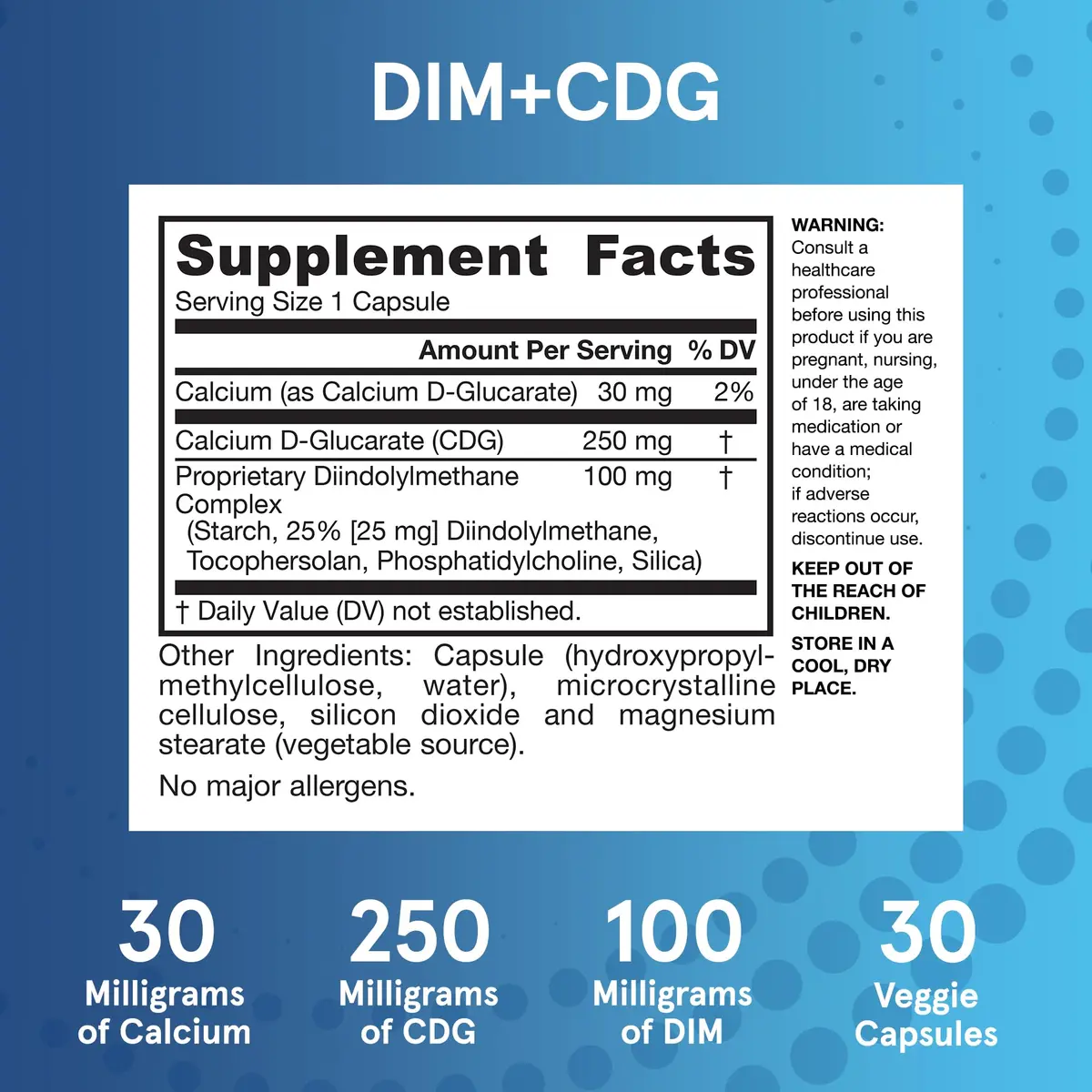 Jarrow DIM Plus, DIM Supplement Hormone Balance, 30 Count | Supports Hormonal Detox & Balance - view 6