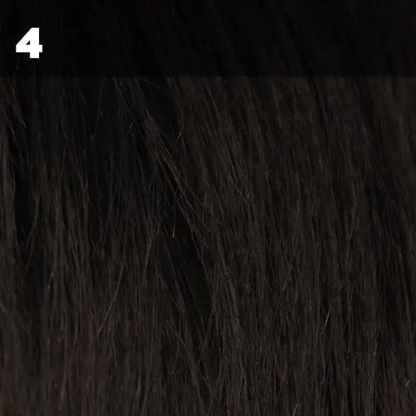 VANESSA Synthetic Full Wig - CALI (#4 - Light Brown) | Short Straight Wig with Adjustable Strap - view 7