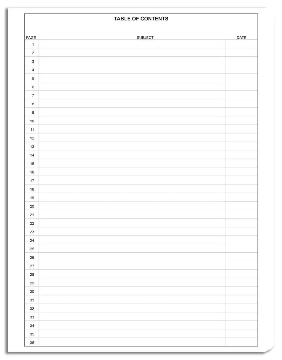 BookFactory Note Taking Notebook 8.5" x 11" (21.6cm x 27.9cm) 100 Sheets | Carbonless Duplicate Pages - view 4