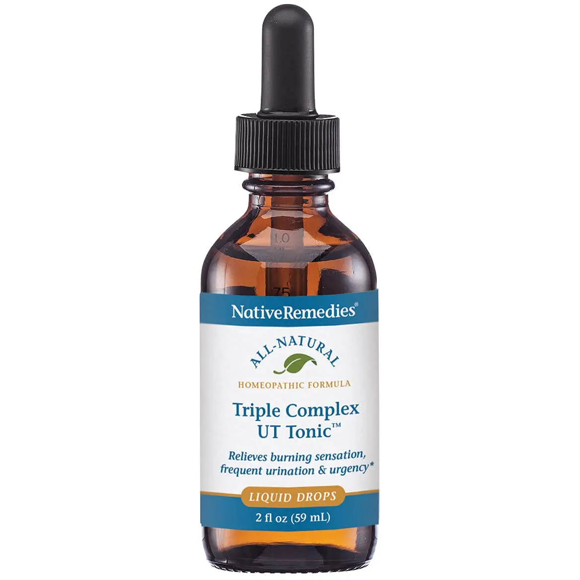 Native Remedies Triple Complex UT Tonic 2 Fl Oz | Supports Urinary & Bladder Comfort - main product image