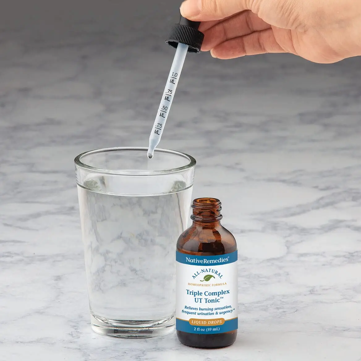Native Remedies Triple Complex UT Tonic 2 Fl Oz | Supports Urinary & Bladder Comfort - view 3