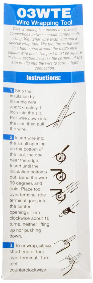 EX ELECTRONIX EXPRESS Wire Wrap Tool for 28 & 30 Gauge Wire | Prototyping & Electronics - view 2