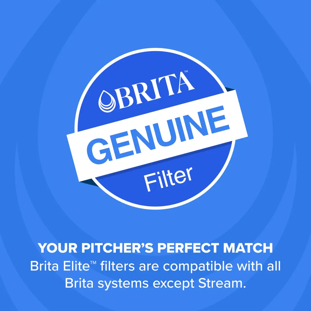 Brita Standard Water Filter for Pitchers and Dispensers | Reduces Copper, Cadmium & Mercury | Lasts 2 Months | Includes 2 Filters - view 7
