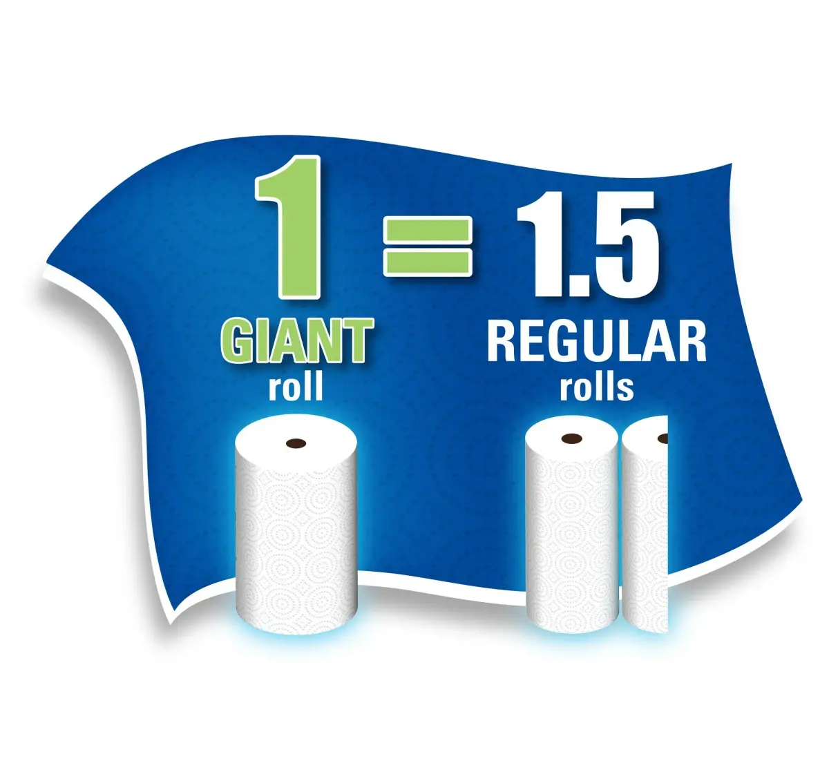 Sparkle Paper Towels 24 Giant Rolls Pick-A-Size White | 2568 Sheets Total - view 2