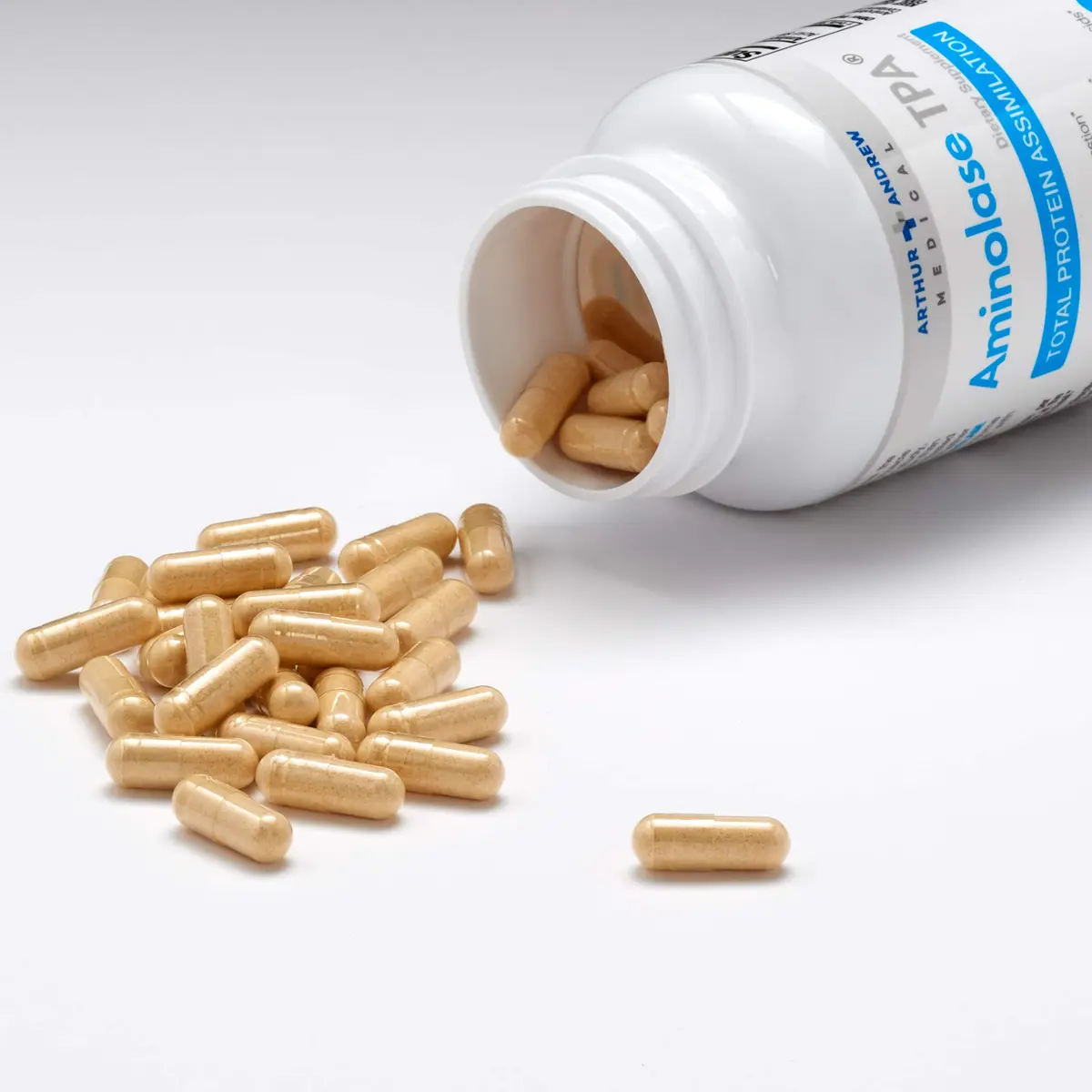 Arthur Andrew Medical Aminolase TPA 90 Capsules | Supports Protein Absorption & Muscle Synthesis - view 6