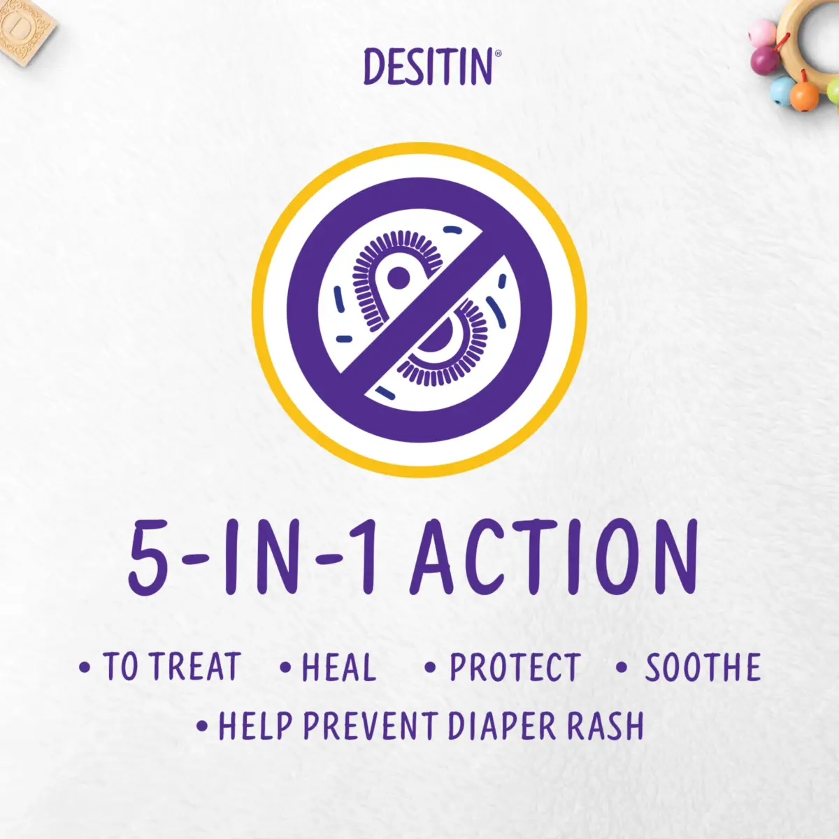 Desitin Maximum Strength Diaper Rash Paste 453g (16 oz) | Zinc Oxide Skin Protectant - view 7