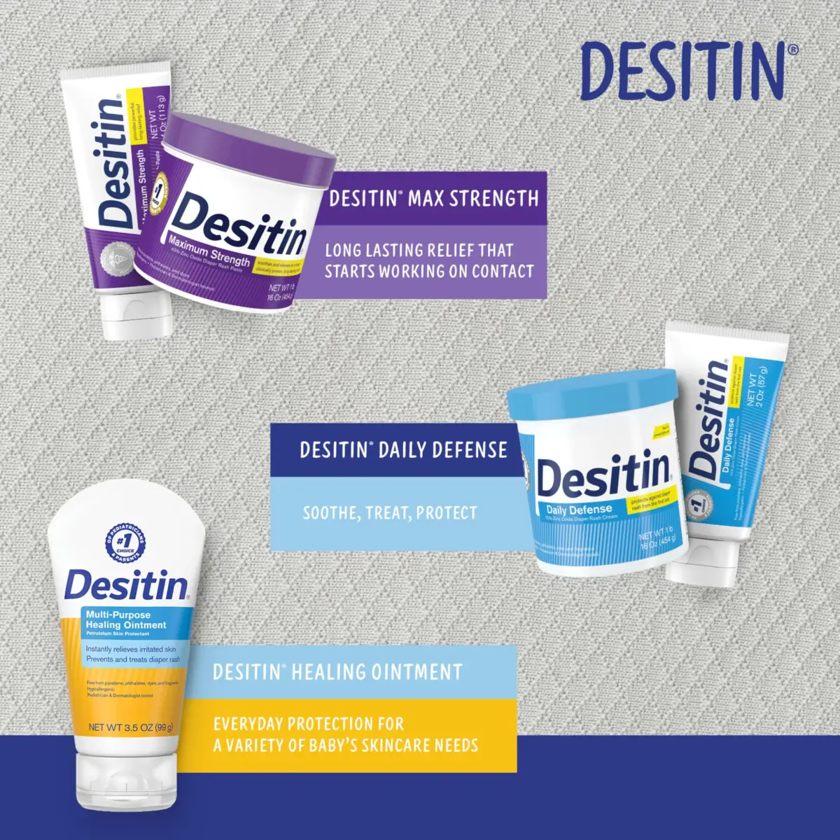 Desitin Maximum Strength Diaper Rash Paste 453g (16 oz) | Zinc Oxide Skin Protectant - view 8