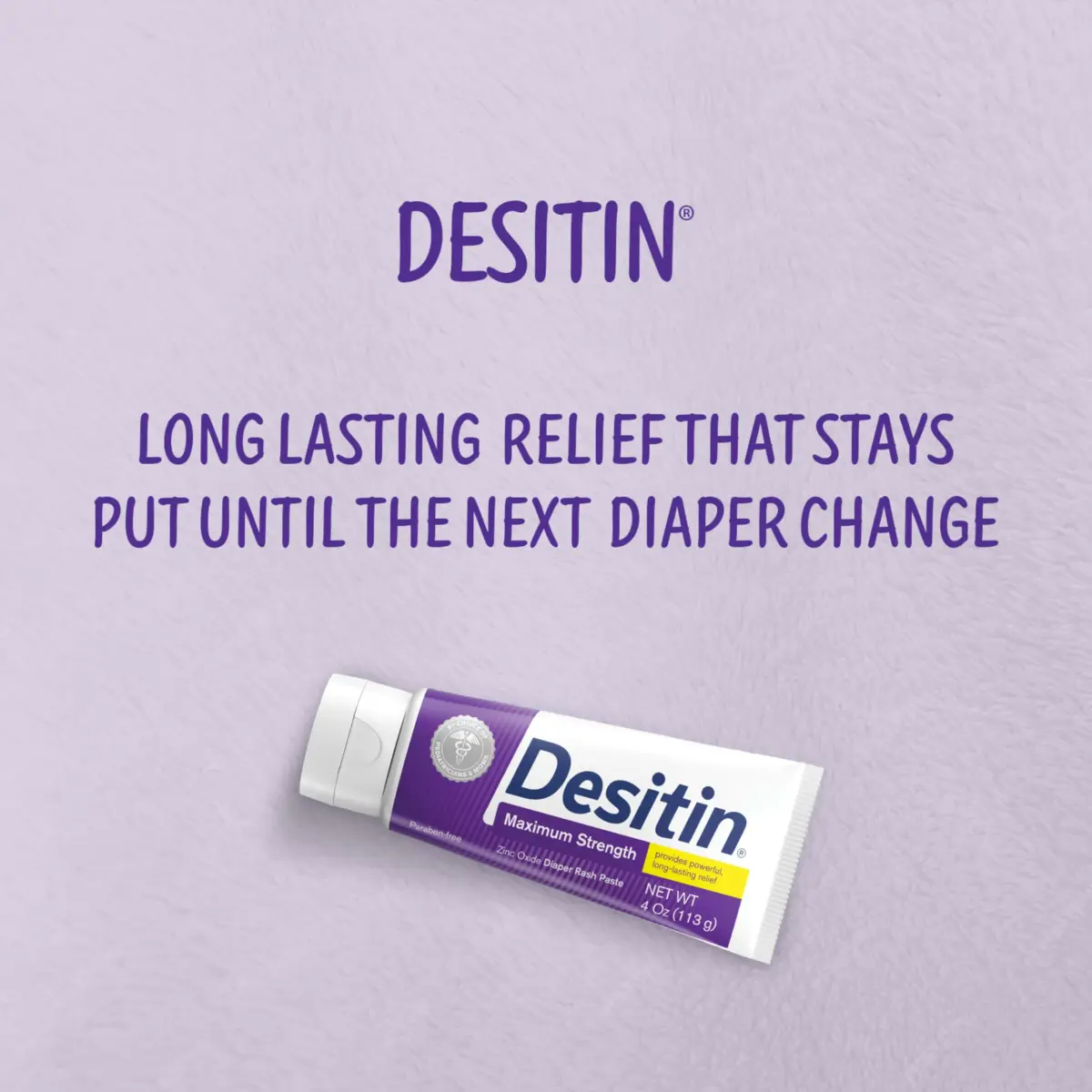Desitin Maximum Strength Diaper Rash Paste 453g (16 oz) | Zinc Oxide Skin Protectant - view 2
