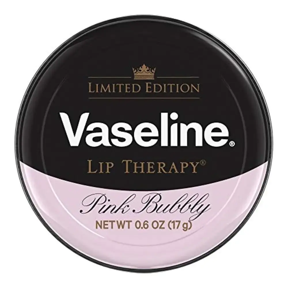 Vaseline Pink Bubbly Lip Therapy Balm 17g (0.6 oz) | Limited Edition Hydration - main product image