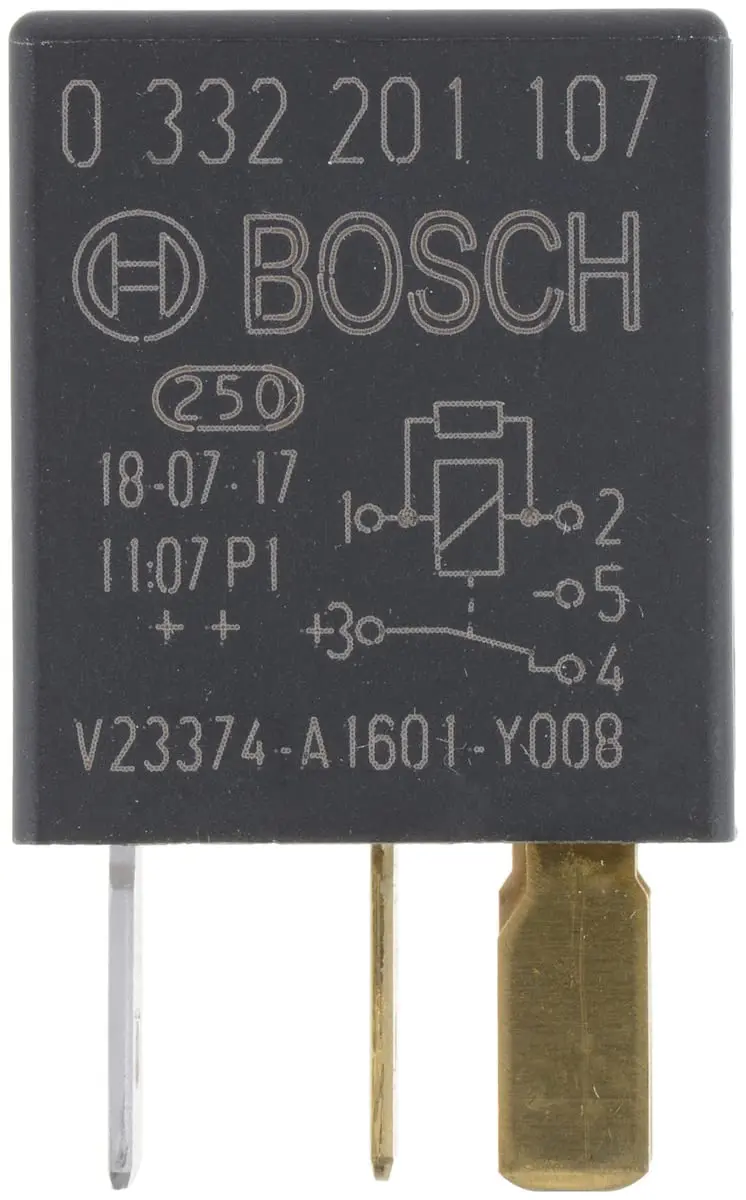 Bosch 0332201107 Change Over Micro Relay - 5 Pins, 12V, 30/10A, 10g (0.35oz) | Reliable Switching for Automotive and Industrial Use - view 4